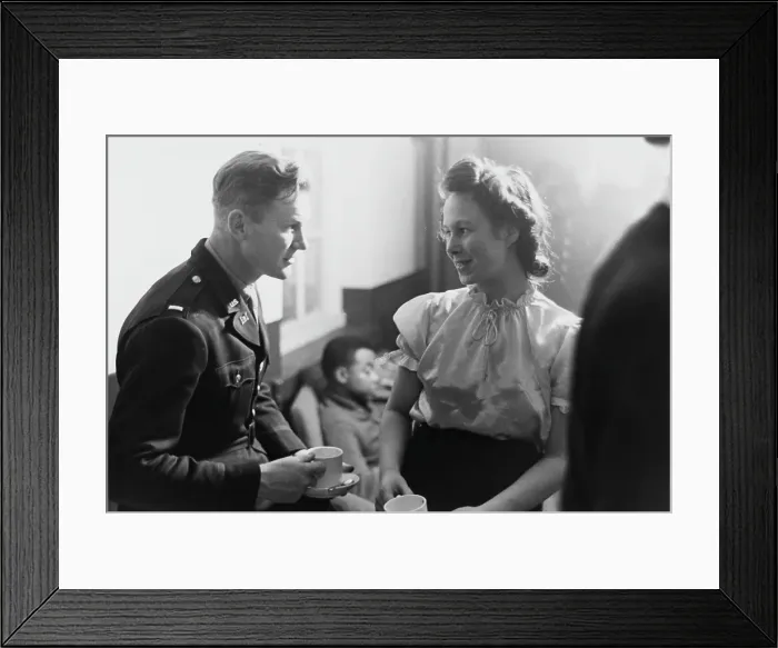 Framed Print : US Forces Club In Swansea Framed Print : US Forces Club In Swansea