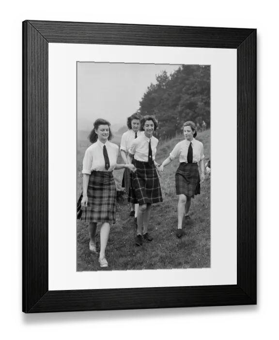 Framed Print : Scottish Girls Training Corps Framed Print : Scottish Girls Training Corps