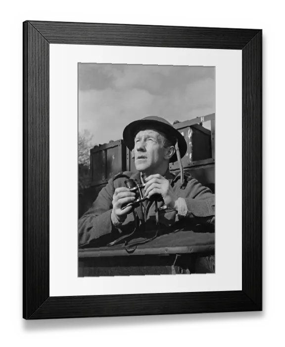 Framed Print : BBC War Correspondent