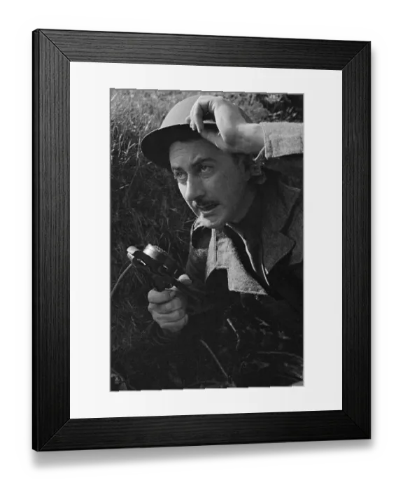 Framed Print : BBC War Correspondent