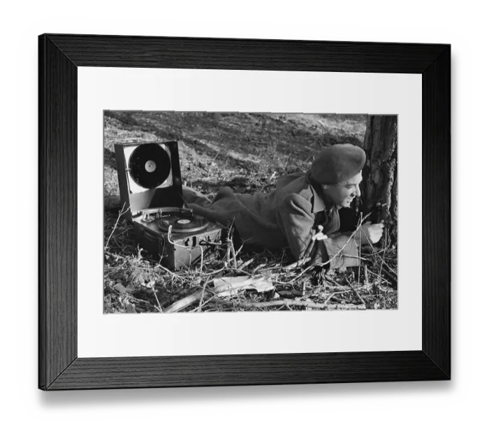 Framed Print : Frank Gillard Reports Framed Print : Frank Gillard Reports