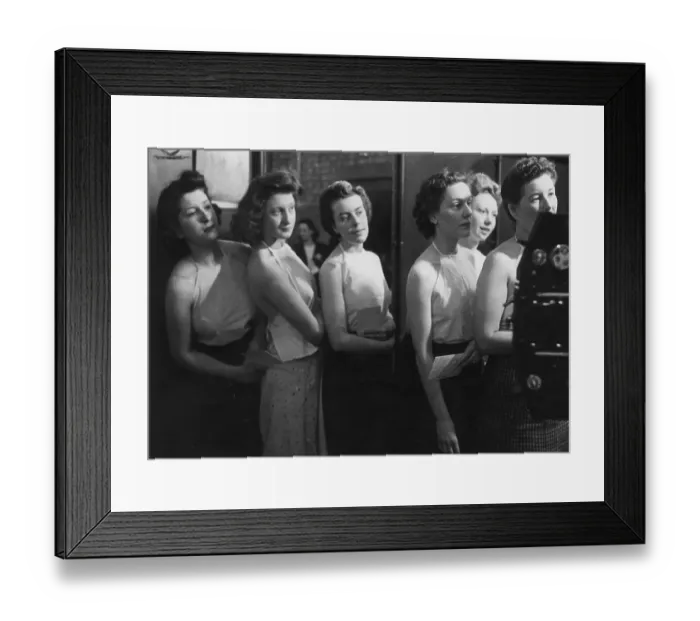 Framed Print : Tuberculosis Screening Framed Print : Tuberculosis Screening