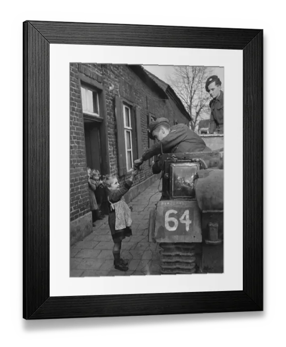 Framed Print : Liberation Of Holland Framed Print : Liberation Of Holland