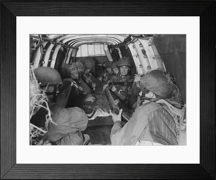 Framed Print : British Paratroopers Framed Print : British Paratroopers