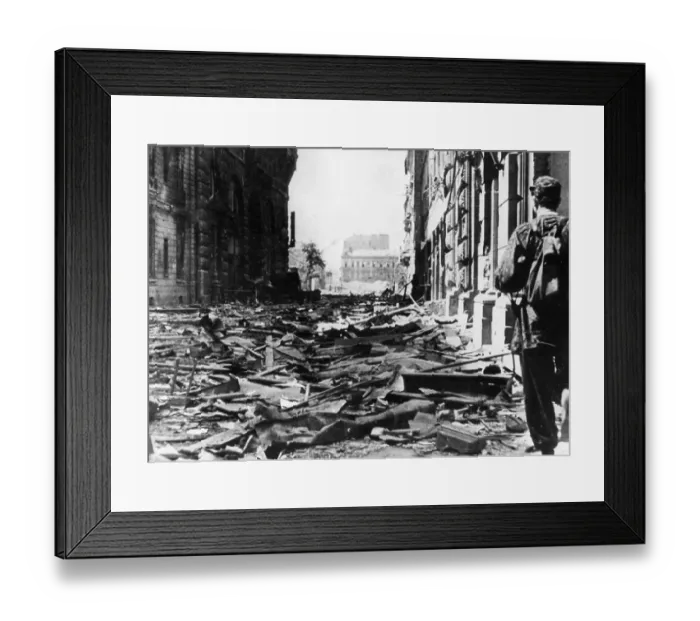 Framed Print : Desolate City Framed Print : Desolate City