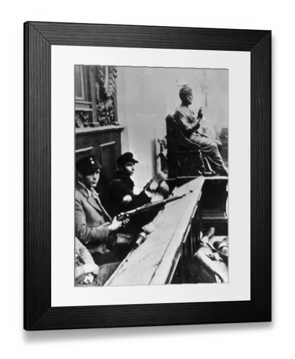 Framed Print : Church Battle Framed Print : Church Battle