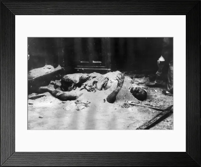 Framed Print : Dead In Warsaw Framed Print : Dead In Warsaw