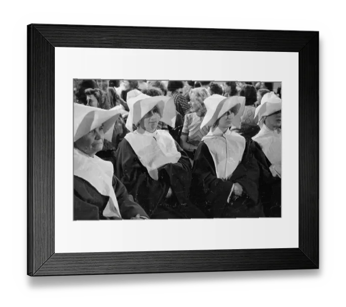 Framed Print : Interned Nuns Framed Print : Interned Nuns