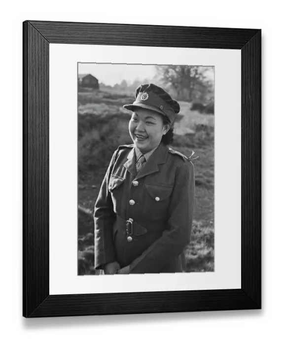 Framed Print : Auxiliary Territorial Service, 1943