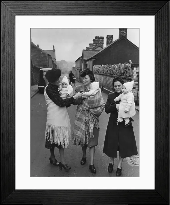 Framed Print : Welsh Mothers Framed Print : Welsh Mothers