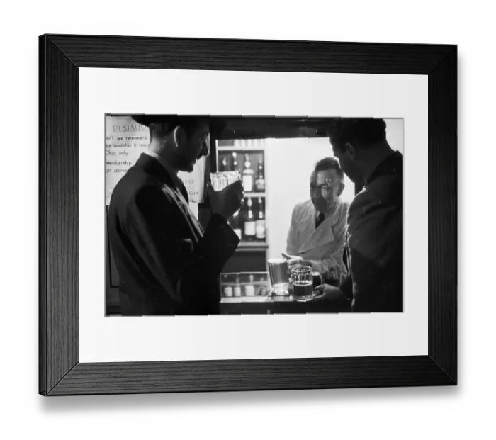 Framed Print : A Drink At The BBC Framed Print : A Drink At The BBC