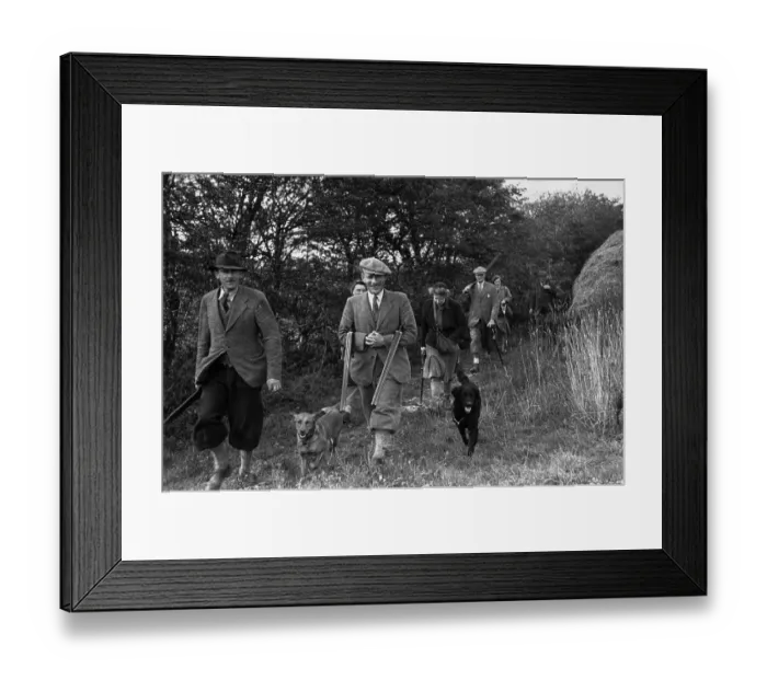 Framed Print : The Norfolk Shoot Framed Print : The Norfolk Shoot