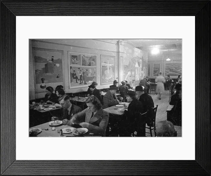 Framed Print : Arty Restaurant Framed Print : Arty Restaurant