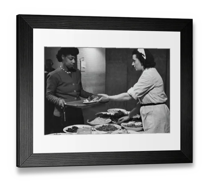Framed Print : Una Marson At The BBC Framed Print : Una Marson At The BBC