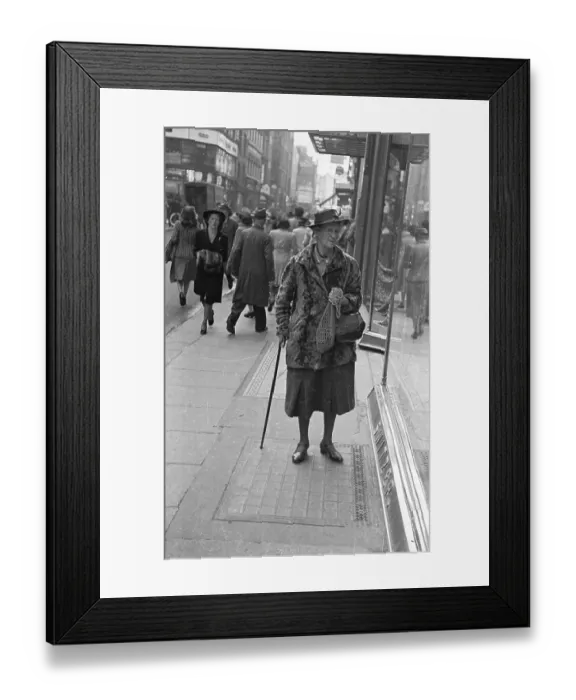 Framed Print : Maud Shopping Framed Print : Maud Shopping