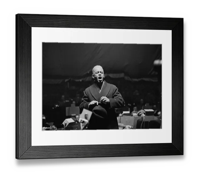 Framed Print : Roland Hayes Framed Print : Roland Hayes