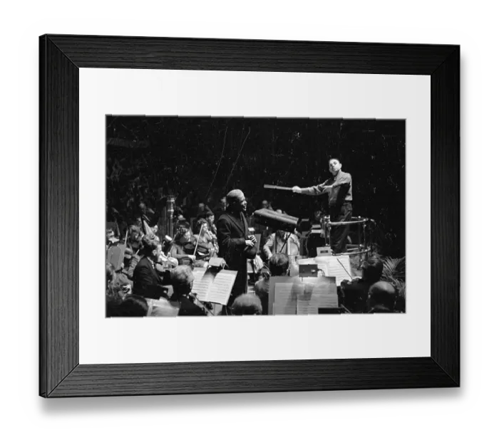Framed Print : Concert Conducting Framed Print : Concert Conducting