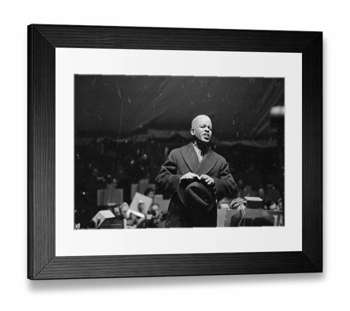 Framed Print : Roland Hayes Framed Print : Roland Hayes