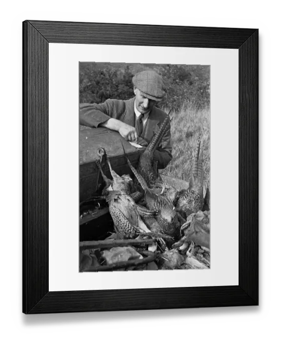 Framed Print : Successful Shoot Framed Print : Successful Shoot