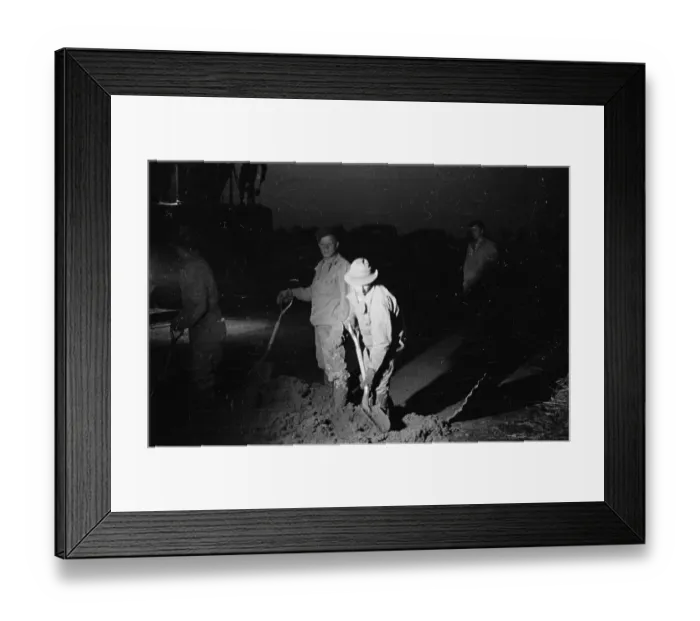Framed Print : Runway Work Framed Print : Runway Work
