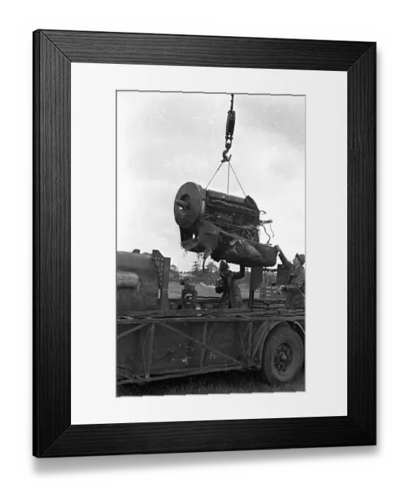 Framed Print : Lancaster Engine Framed Print : Lancaster Engine