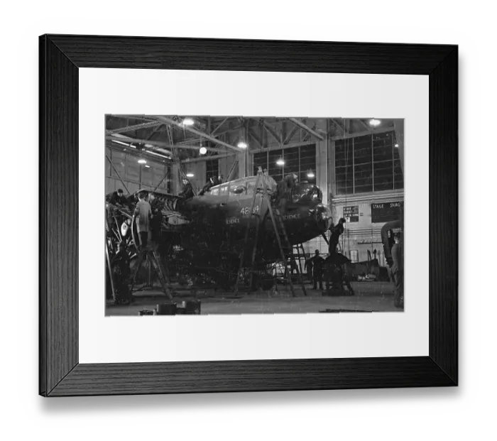 Framed Print : Lancaster Workshop Framed Print : Lancaster Workshop