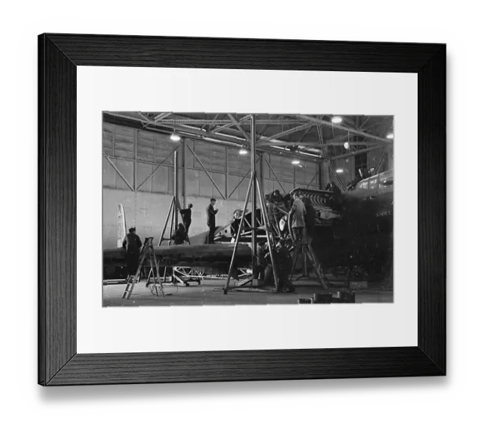 Framed Print : Lancaster Workshop Framed Print : Lancaster Workshop
