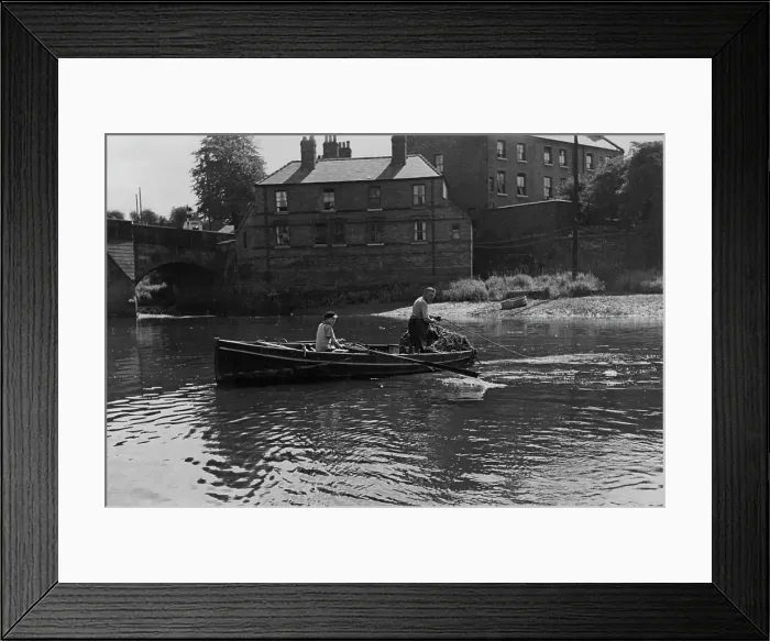 Framed Print : Fishing On The Thames Framed Print : Fishing On The Thames