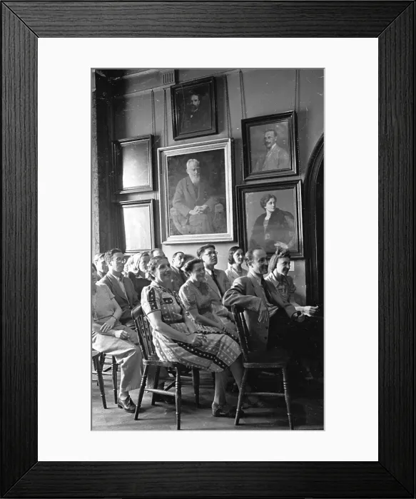 Framed Print : Lantern Audience Framed Print : Lantern Audience