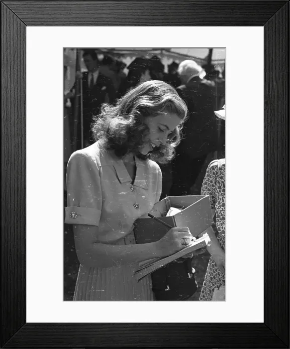 Framed Print : Wartime Raffle