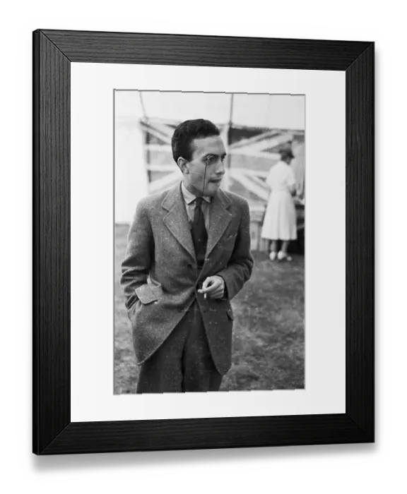 Framed Print : Monocled Man Framed Print : Monocled Man