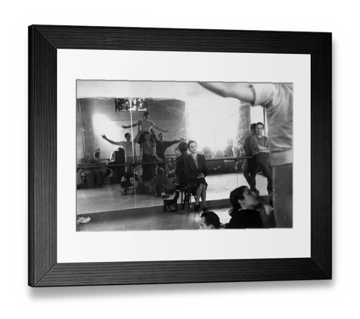 Framed Print : Ballet Rehearsal Framed Print : Ballet Rehearsal