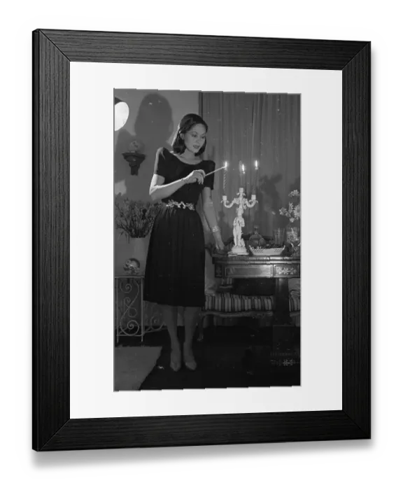 Framed Print : Evening Dress Framed Print : Evening Dress