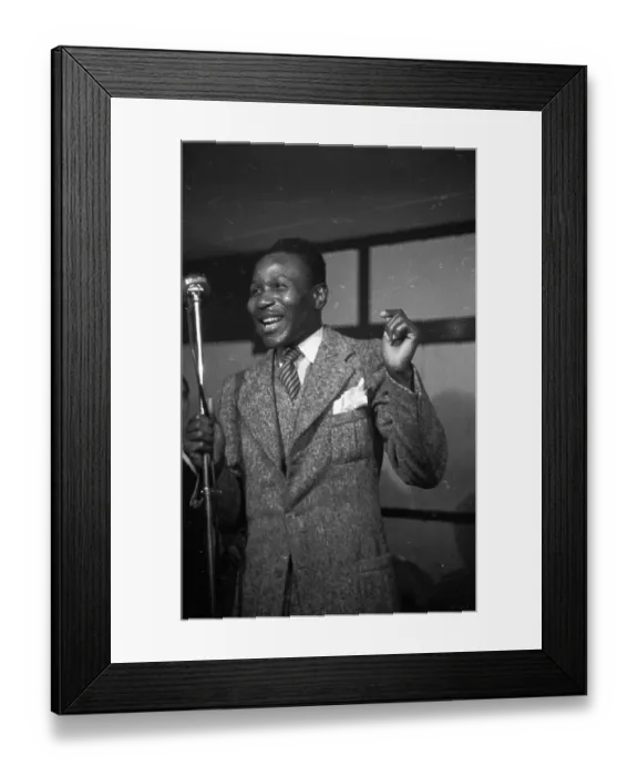 Framed Print : Club Singer Framed Print : Club Singer