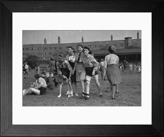 Framed Print : Three Legged Race Framed Print : Three Legged Race