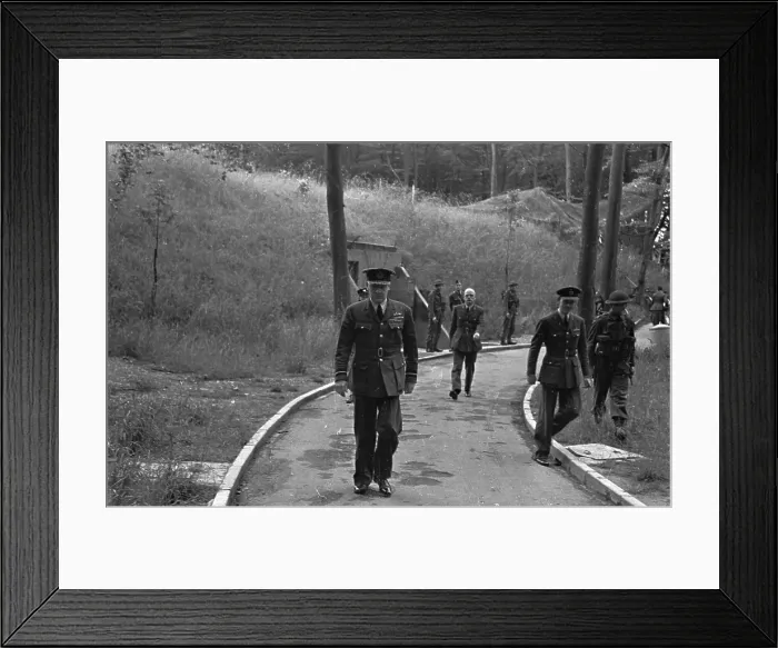 Framed Print : Leaving The Bunker Framed Print : Leaving The Bunker