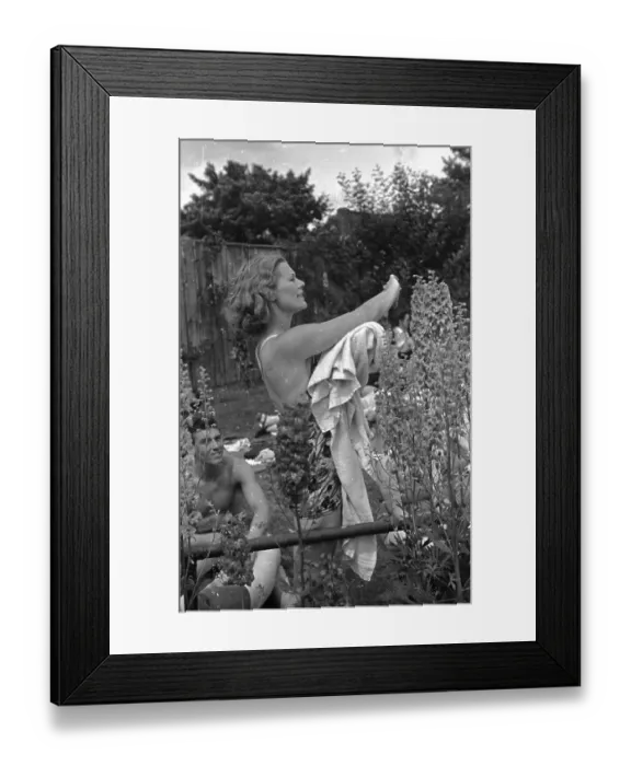 Framed Print : Drying Off Framed Print : Drying Off