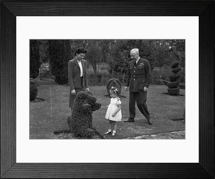 Framed Print : Harris With Family Framed Print : Harris With Family