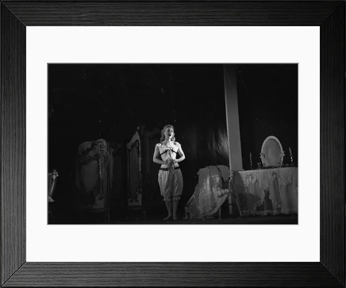 Framed Print : Crinoline Parody