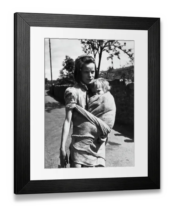 Framed Print : Girl And Child Framed Print : Girl And Child