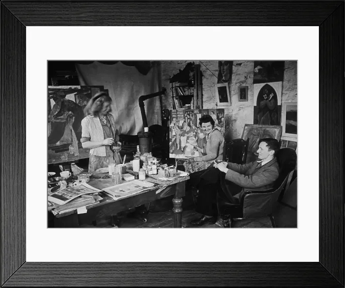 Framed Print : Lakeside Art Framed Print : Lakeside Art