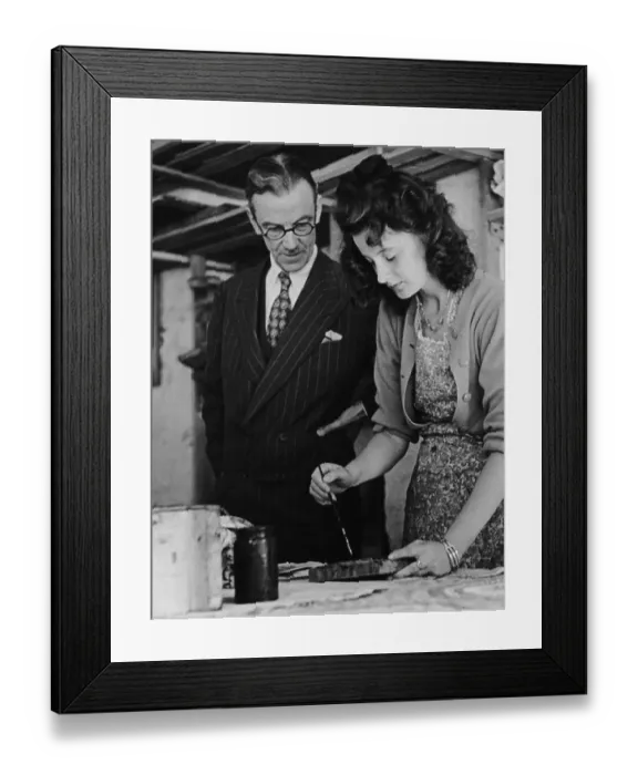 Framed Print : On His Rounds Framed Print : On His Rounds