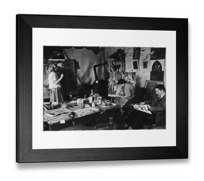 Framed Print : Art Students Framed Print : Art Students