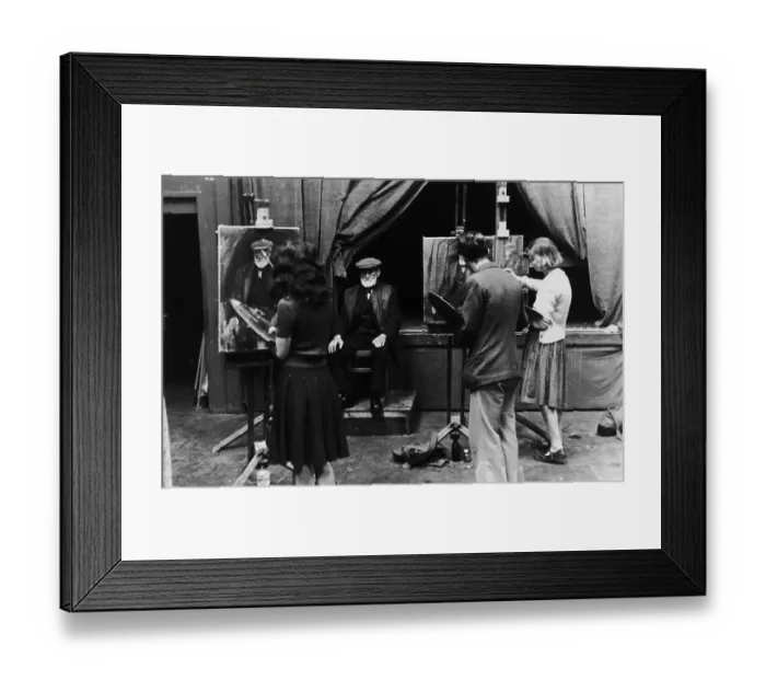 Framed Print : Portrait Class Framed Print : Portrait Class