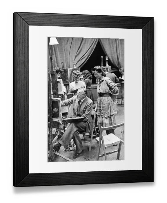Framed Print : Portrait Class Framed Print : Portrait Class