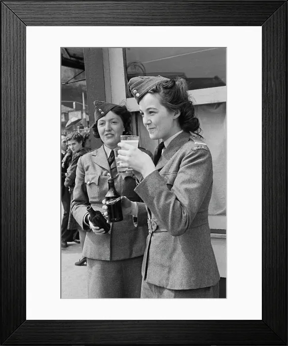 Framed Print : Women's Junior Air Corps Rally Framed Print : Women's Junior Air Corps Rally