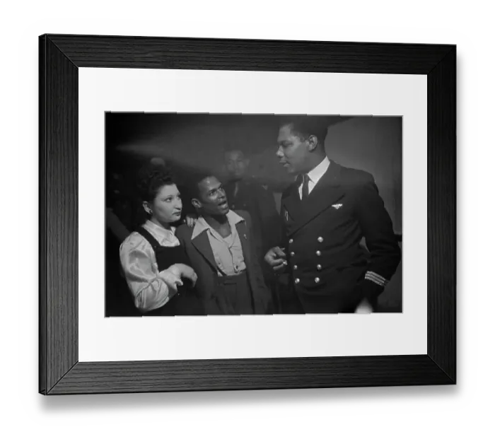 Framed Print : Bouillabaisse International Club, 1943