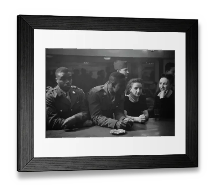 Framed Print : Bouillabaisse International Club, 1943 Framed Print : Bouillabaisse International Club, 1943