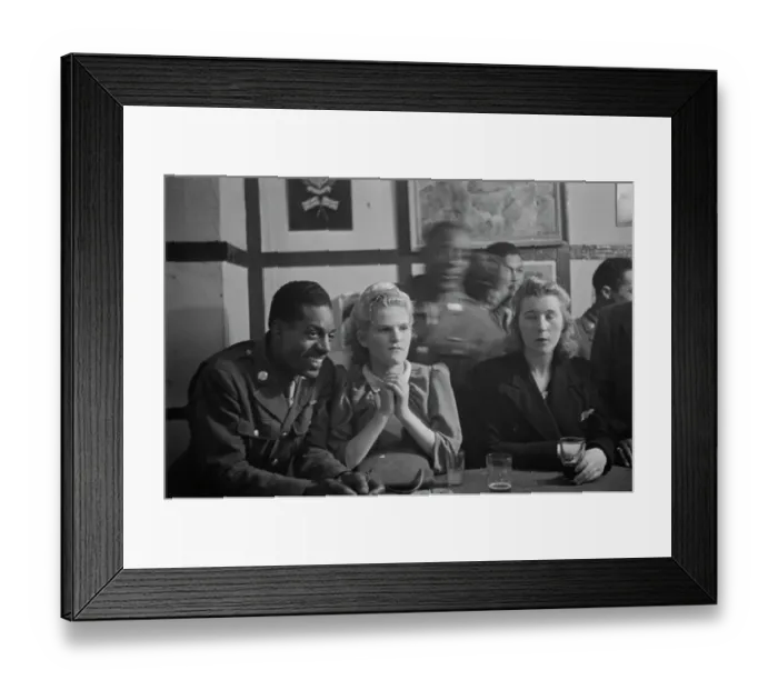 Framed Print : Bouillabaisse International Club, 1943 Framed Print : Bouillabaisse International Club, 1943