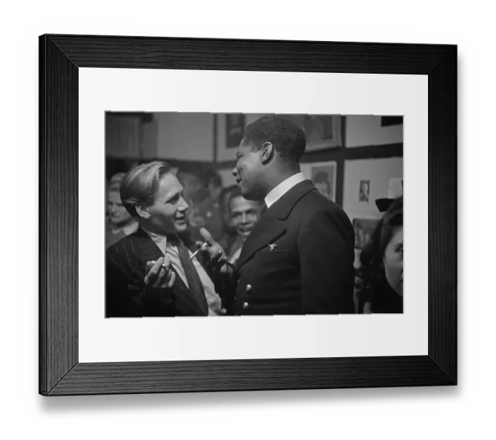 Framed Print : Bouillabaisse International Club, 1943 Framed Print : Bouillabaisse International Club, 1943